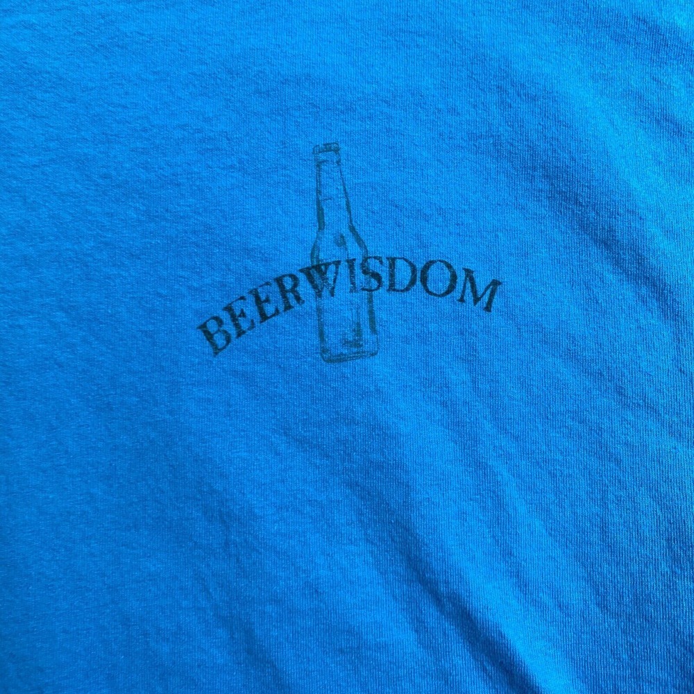 Beerwisdon Shirt Men's Extra Large Blue‎ Graphic Savannah Georgia Cotton Gildan - Picture 5 of 9